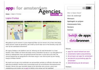 Agencies
 
