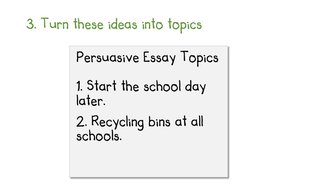 Persuasive essay topics uk image