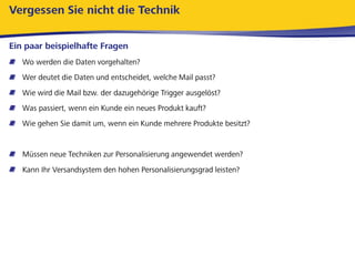 Retention Marketing per E-Mail: Die perfekte Kombination