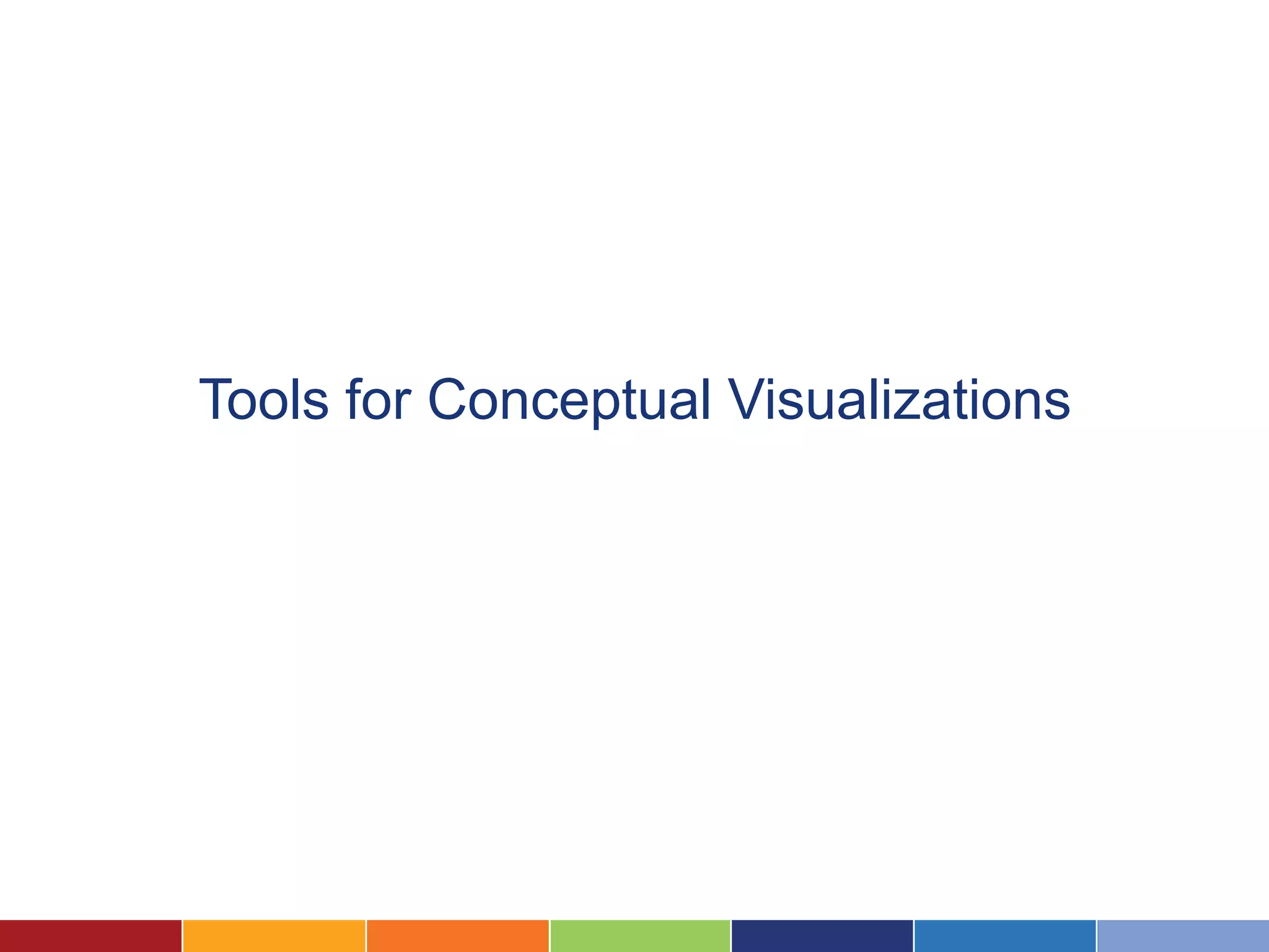 Tools for Conceptual Visualizations
 