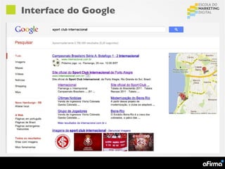 Interface do Google
 