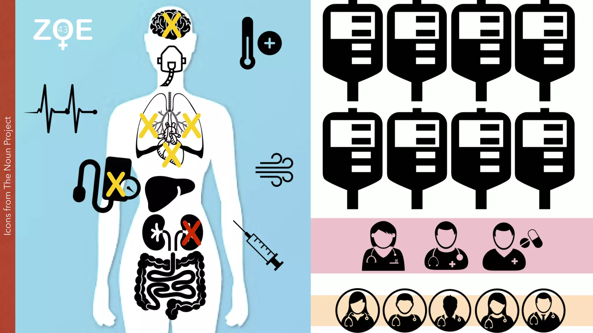 IconsfromTheNounProject
ZOE
X
X
X
X X
X
43
 