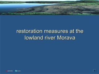 intro
introduction            planning process   pilot project   monitoring




               restoration measures at the
                  lowland river Morava




   oberhofer   riocom
 