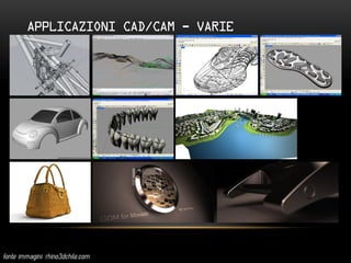 APPLICAZIONI CAD/CAM - VARIE
 