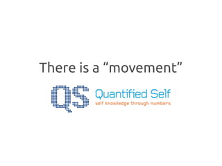 There is a “movement”
 