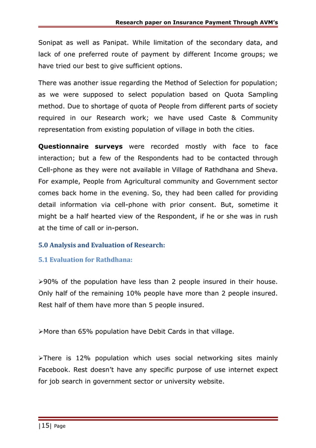 Research paper on Automated Vending Machine