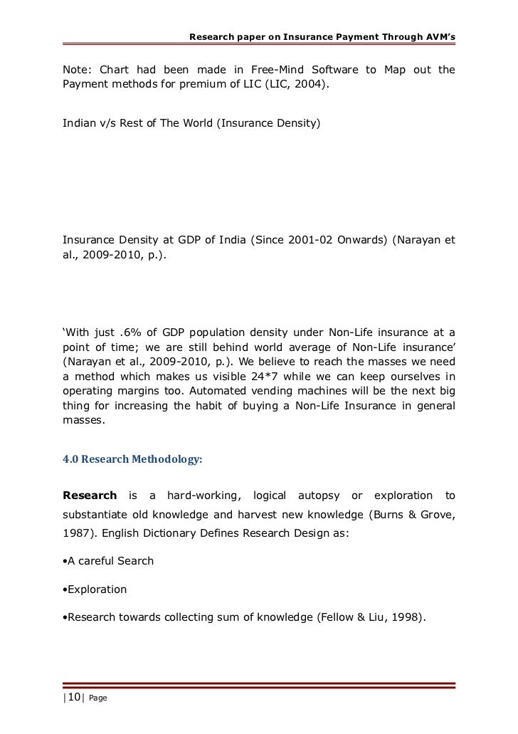 Density research paper