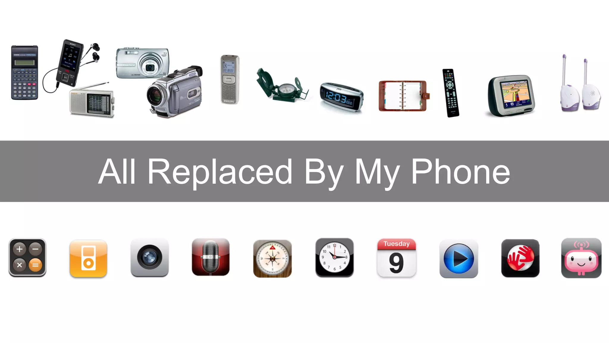 All Replaced By My Phone
 