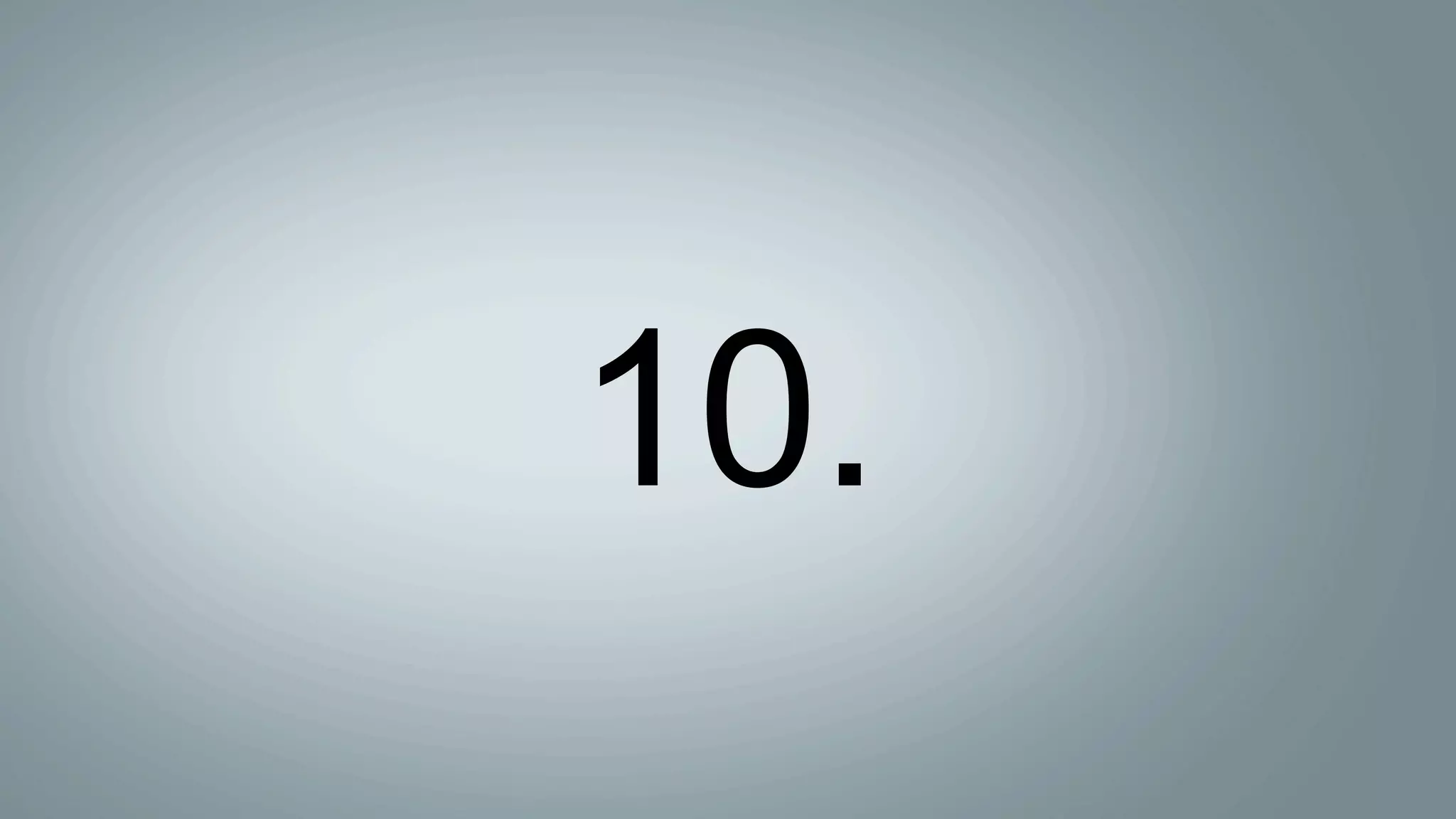 10.
 