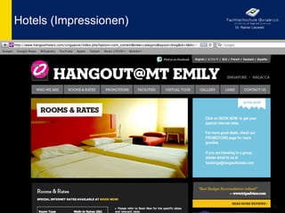 Hotels (Impressionen)   Dr. Rainer Lisowski




                                              32
 