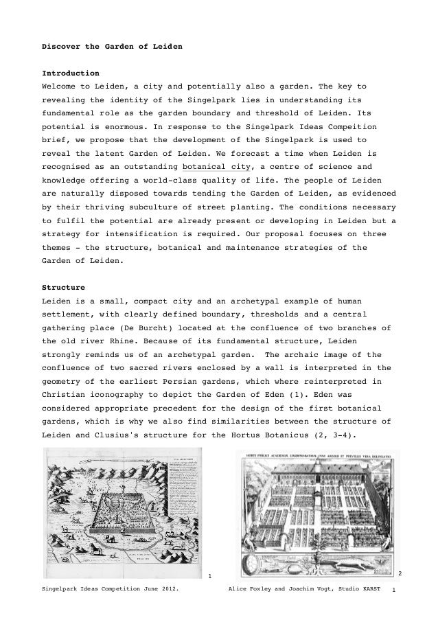 Studio Karst Singelpark Design Competition Essay Singelpark Ideas Competition June Alice Foxley And Joachim Vogt Studio Karst Discover The Science Essay Topics also Sample Narrative Essay High School Essay Writing Topics For High School Students