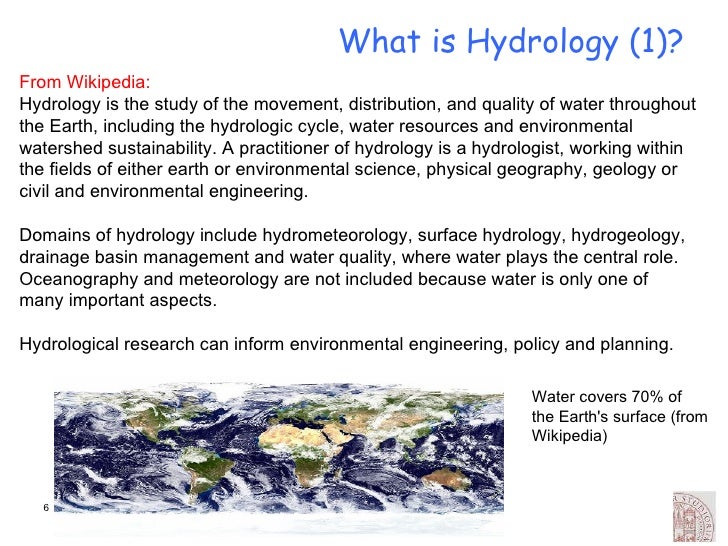 hydrological engineers