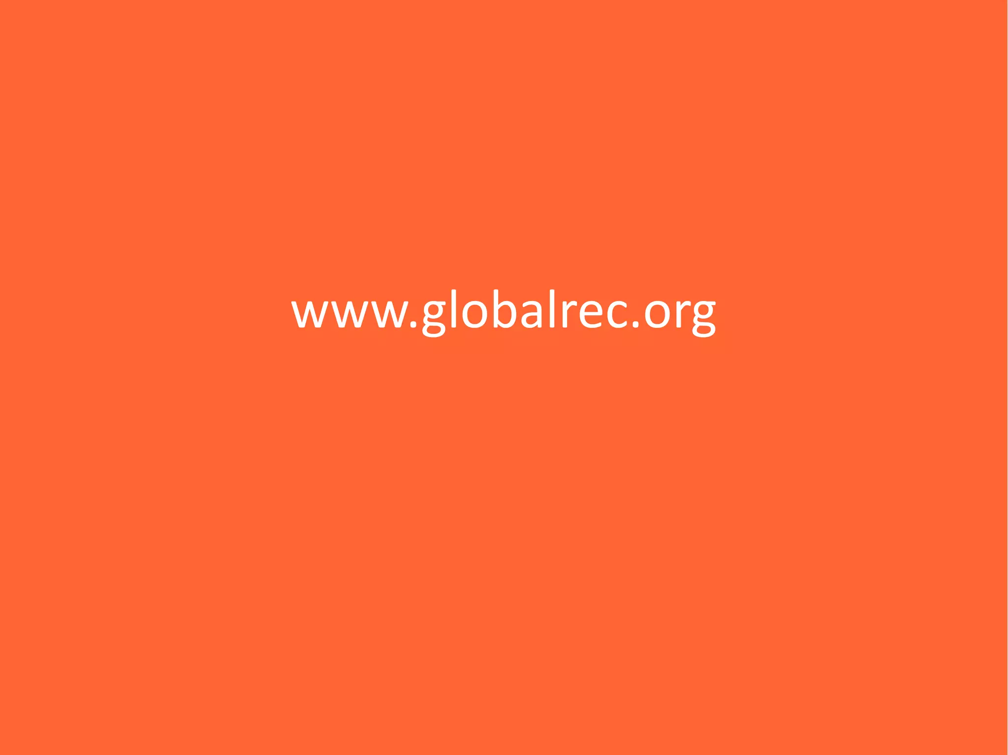 www.globalrec.org
 