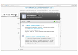 Case: Tages-Anzeiger
 