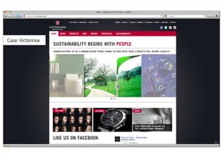 Case: Victorinox




                   33
 