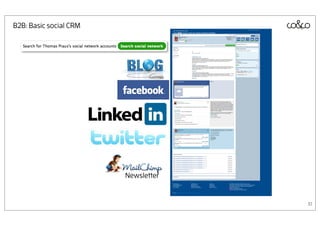 B2B: Basic social CRM




                        Newsletter


                                     37
 