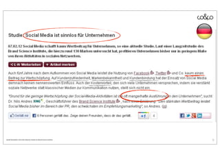 Quelle:Newsletter nicht mehr bekannt, Studie von Brand Science Institute   9
 