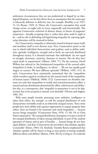 Conservative Characters Botany Example British Conservatism The Philosophy And Politics Of Inequality ...