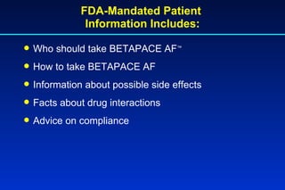 Cost Of Betapace