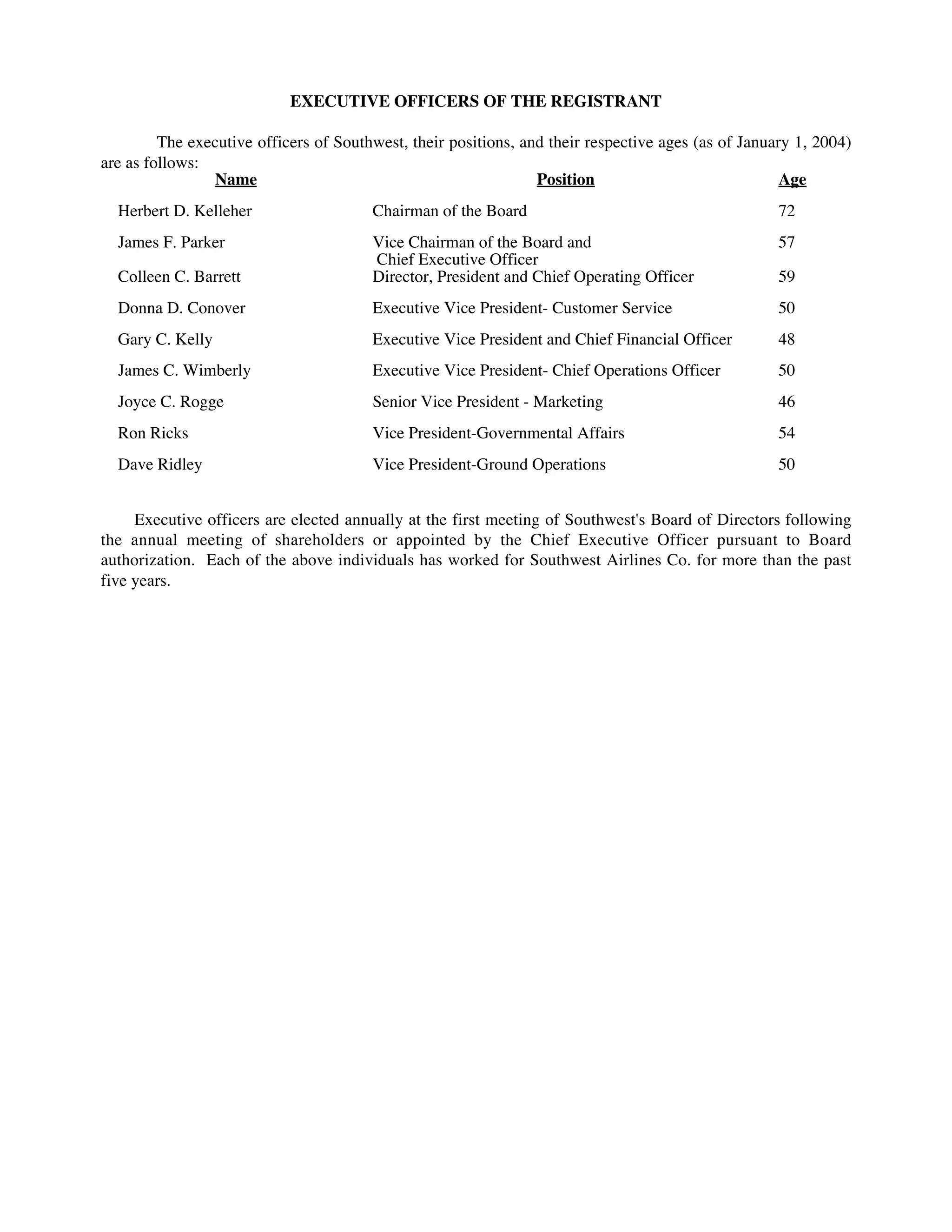 southwest airline ar03