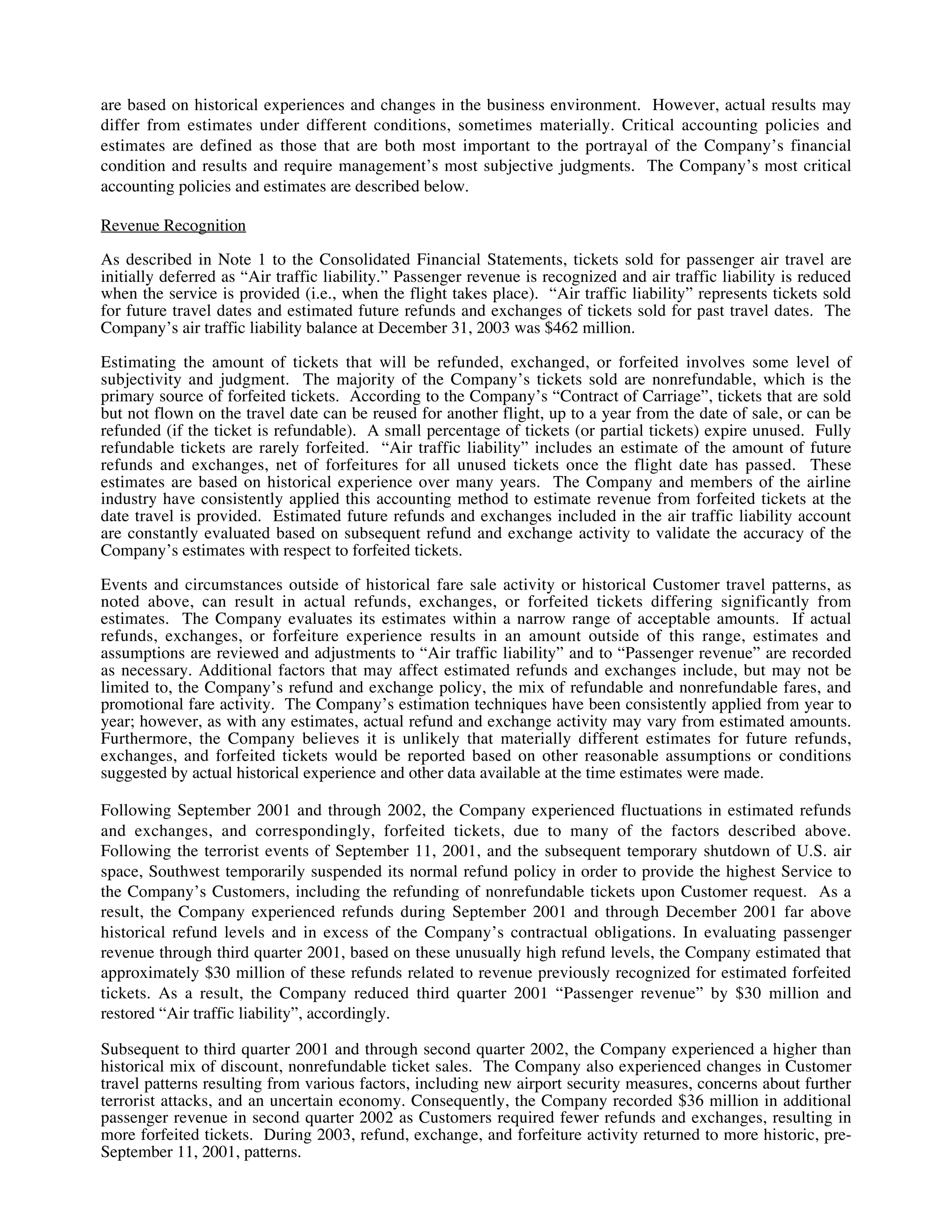 southwest airline ar03