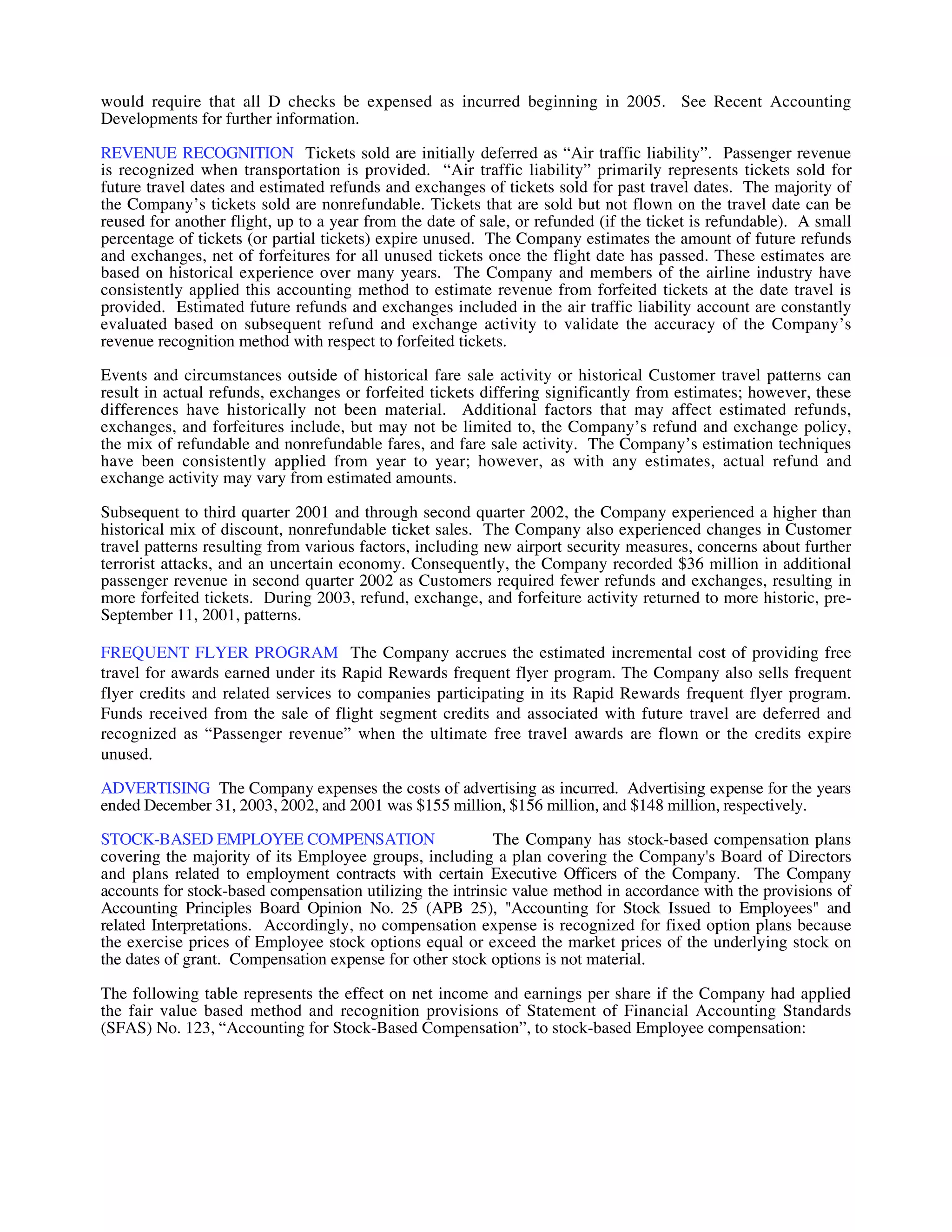 southwest airline ar03