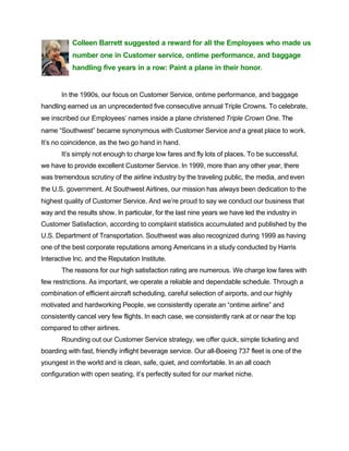 southwest airline ar99