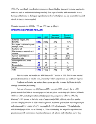 southwest airline ar99