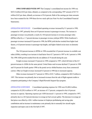 southwest airline ar99