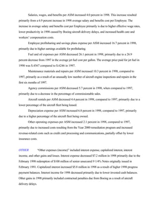 southwest airline ar99