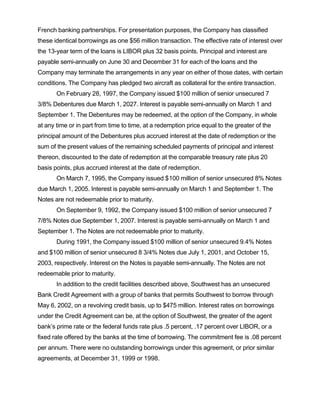 southwest airline ar99