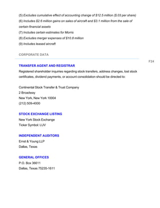 southwest airline ar99