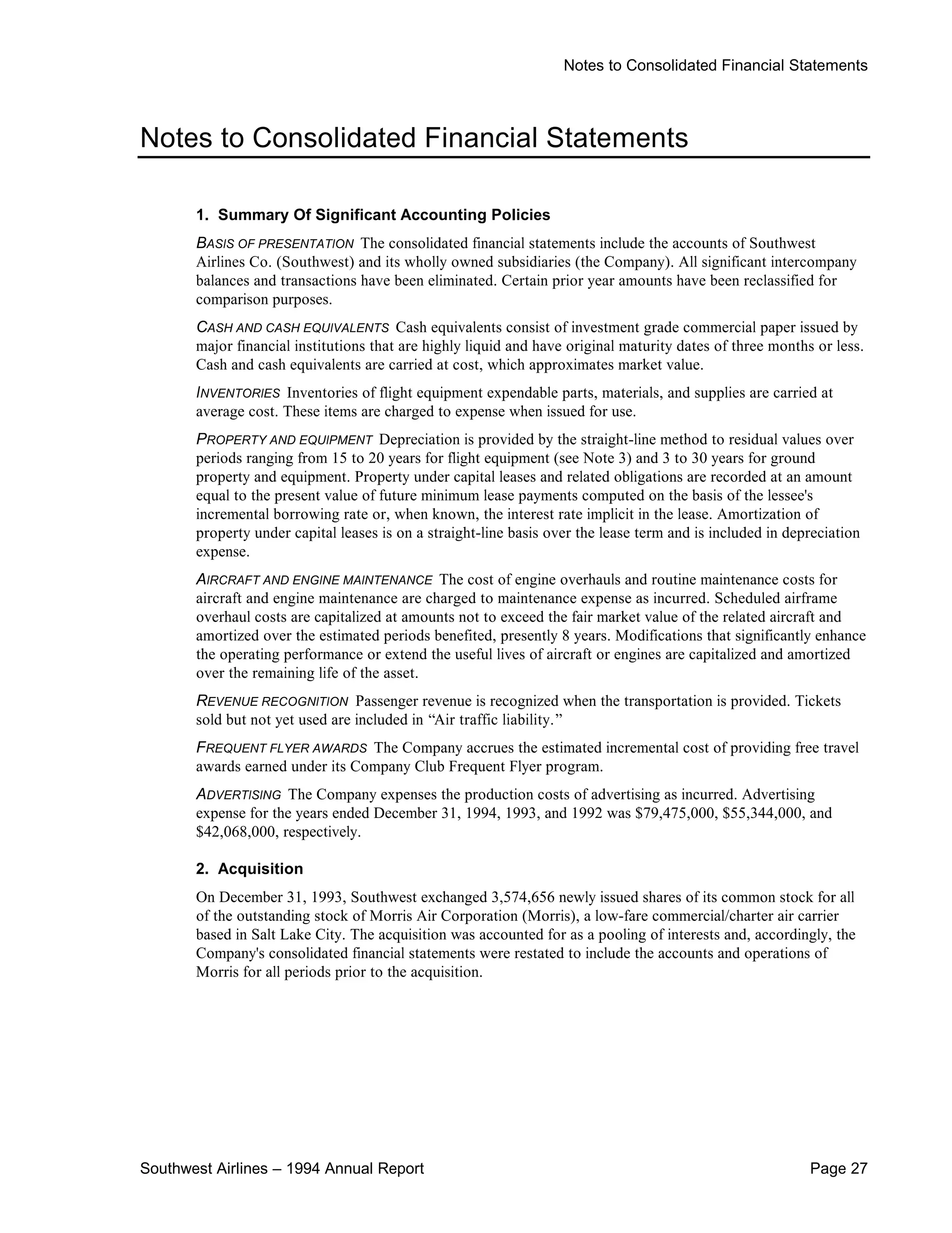 southwest airline ar94 PDF