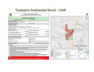 Cadastro Ambiental Rural - CAR
 