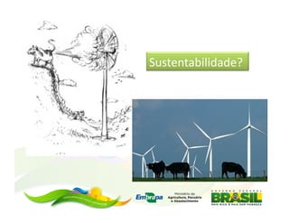 Sustentabilidade?	
  
 