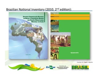 Brazilian	
  Naeonal	
  Inventory	
  (2010,	
  2nd	
  edieon):	
  




                                                                     Courtesy:	
  Dr.	
  Thiago	
  Z.	
  Albereni	
  



                                                                                                   8	
  
 