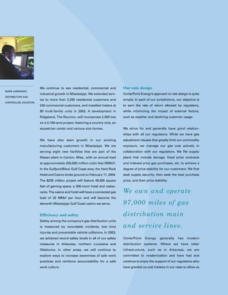 center- point energy annual reports 2003