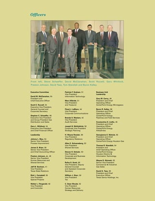 center- point energy annual reports 2003