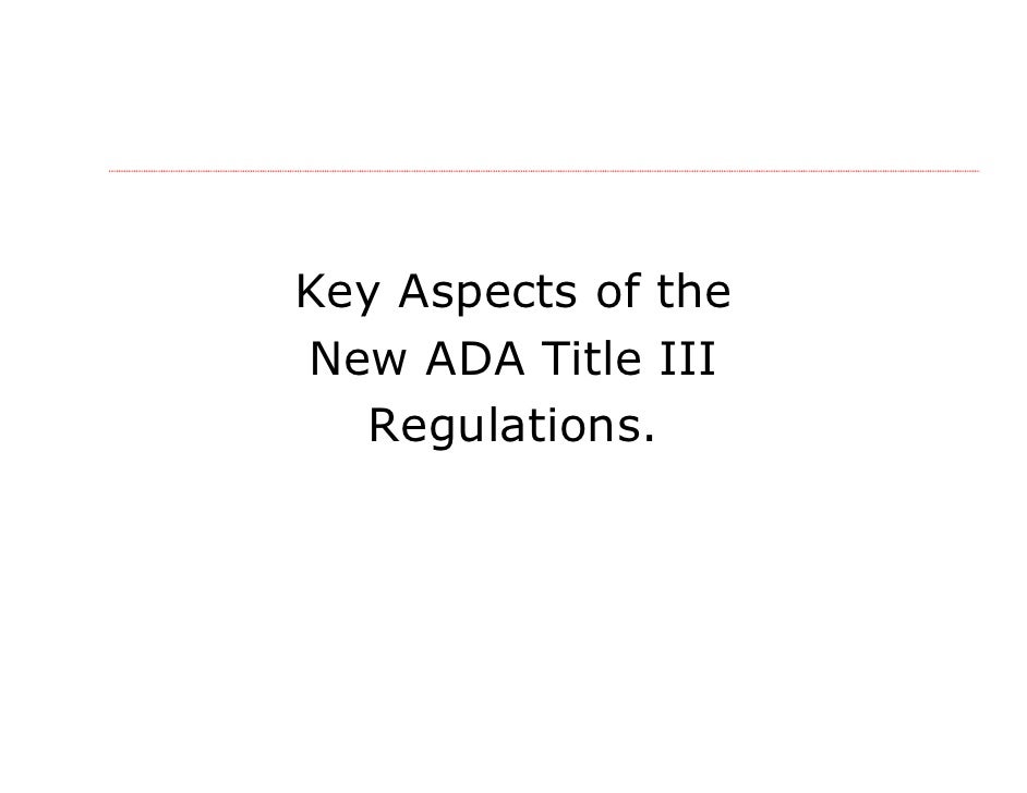 120719 ADA Title III Update