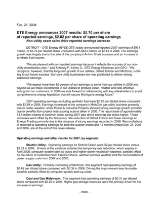 DTE_4Q07_ER