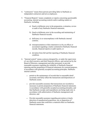 starbucks Concerns_or_Complaints_Procedure