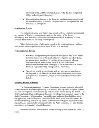 starbucks Concerns_or_Complaints_Procedure