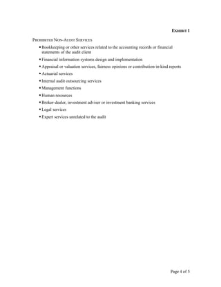 starbucks   Auditor_Service_Pre-Approval_Appendices