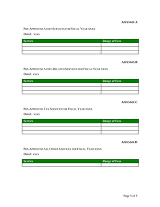 starbucks   Auditor_Service_Pre-Approval_Appendices