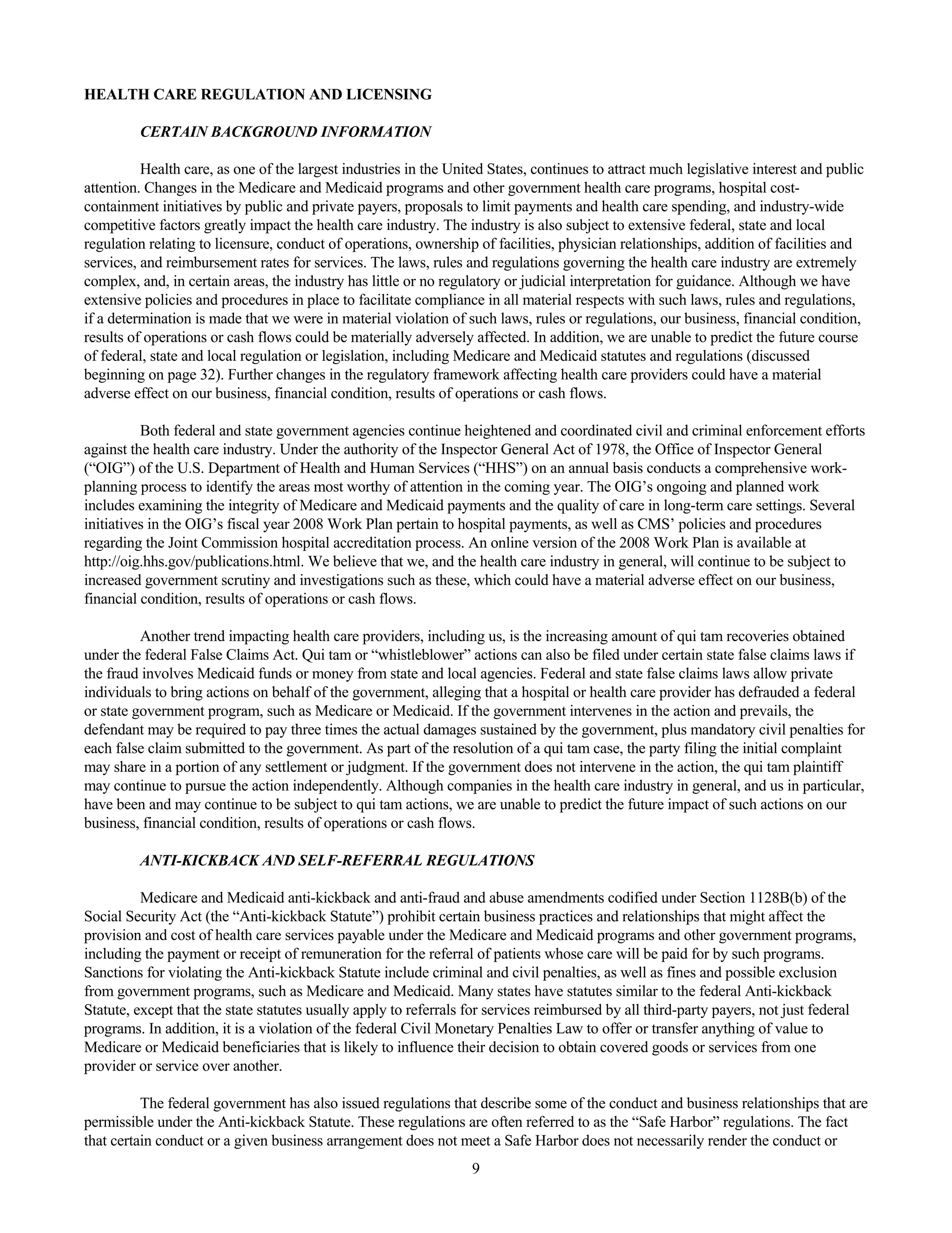 tenet healthcare CY0710KFINAL1