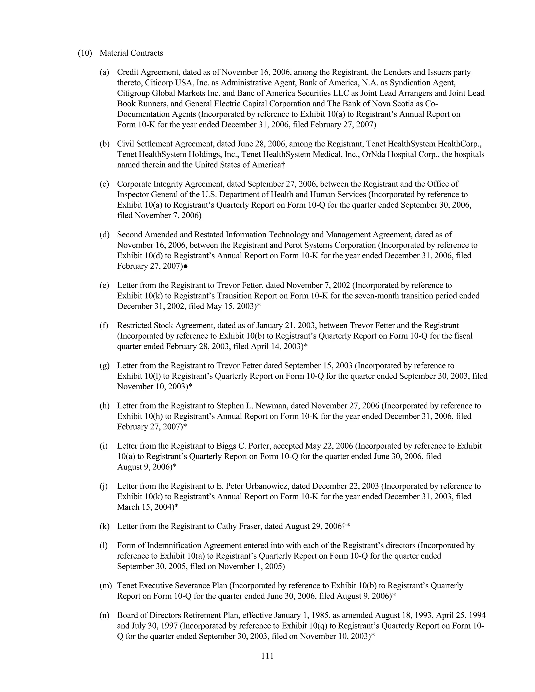 tenet healthcare CY0710KFINAL1