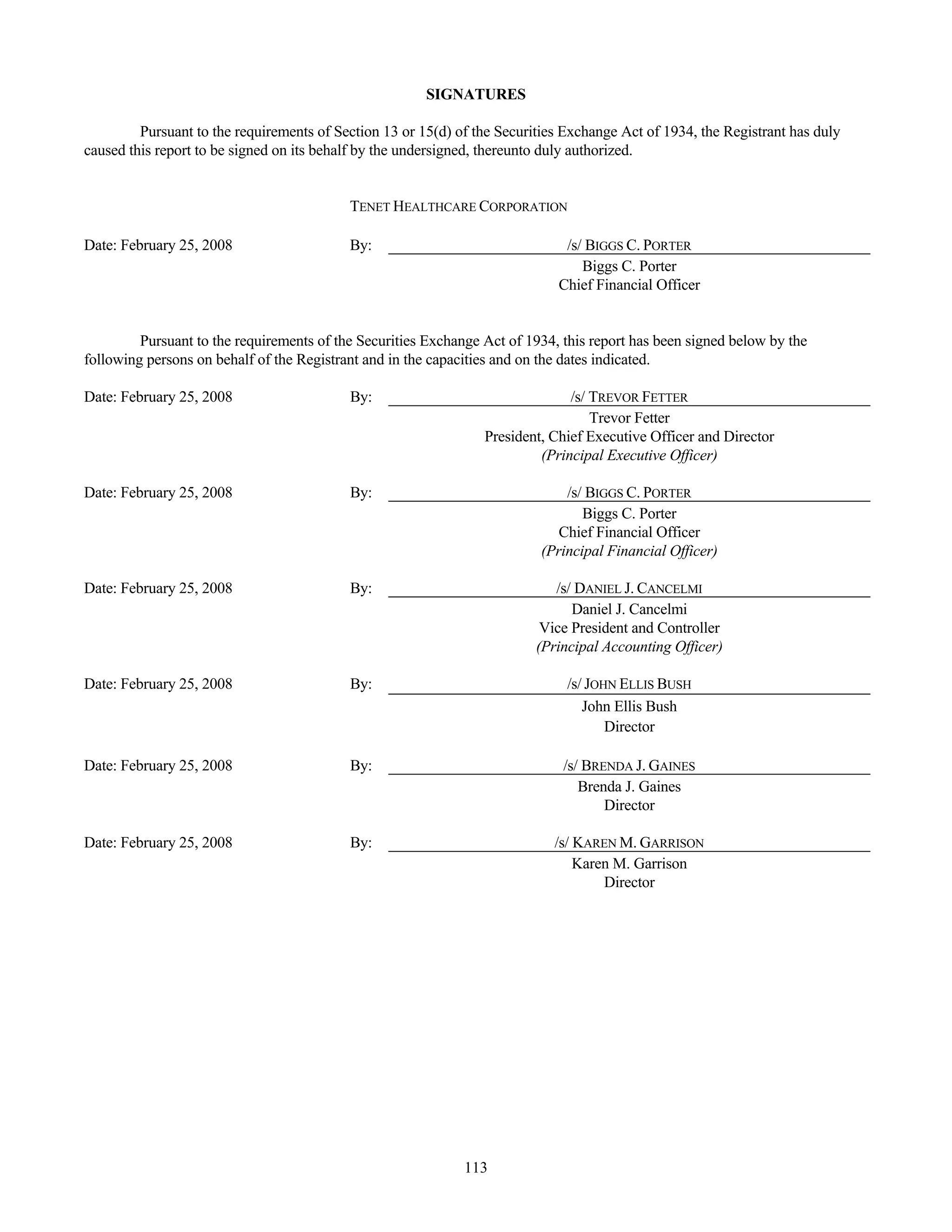 tenet healthcare CY0710KFINAL1