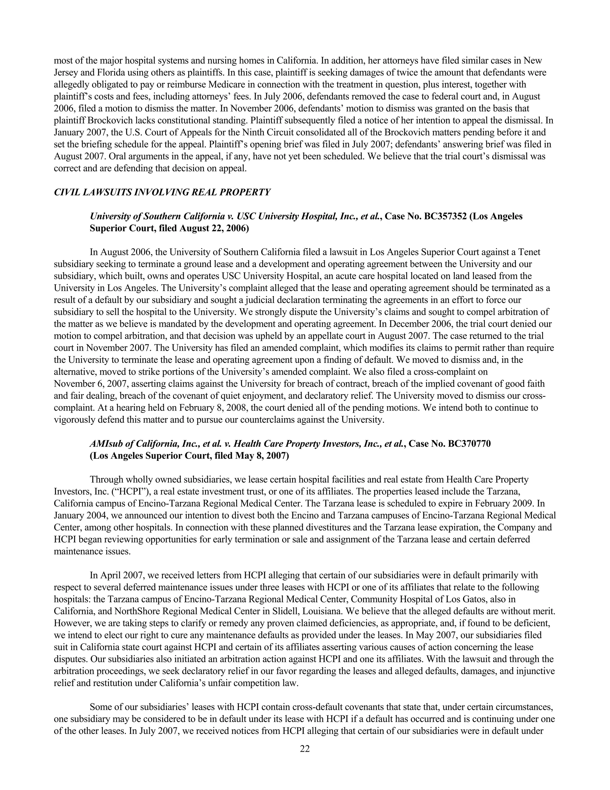 tenet healthcare CY0710KFINAL1