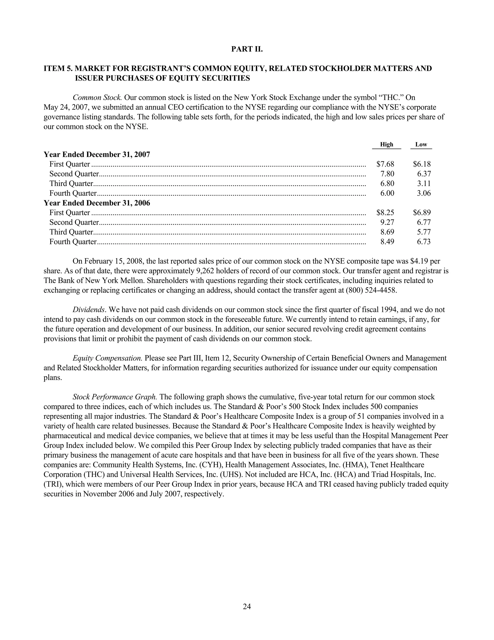tenet healthcare CY0710KFINAL1