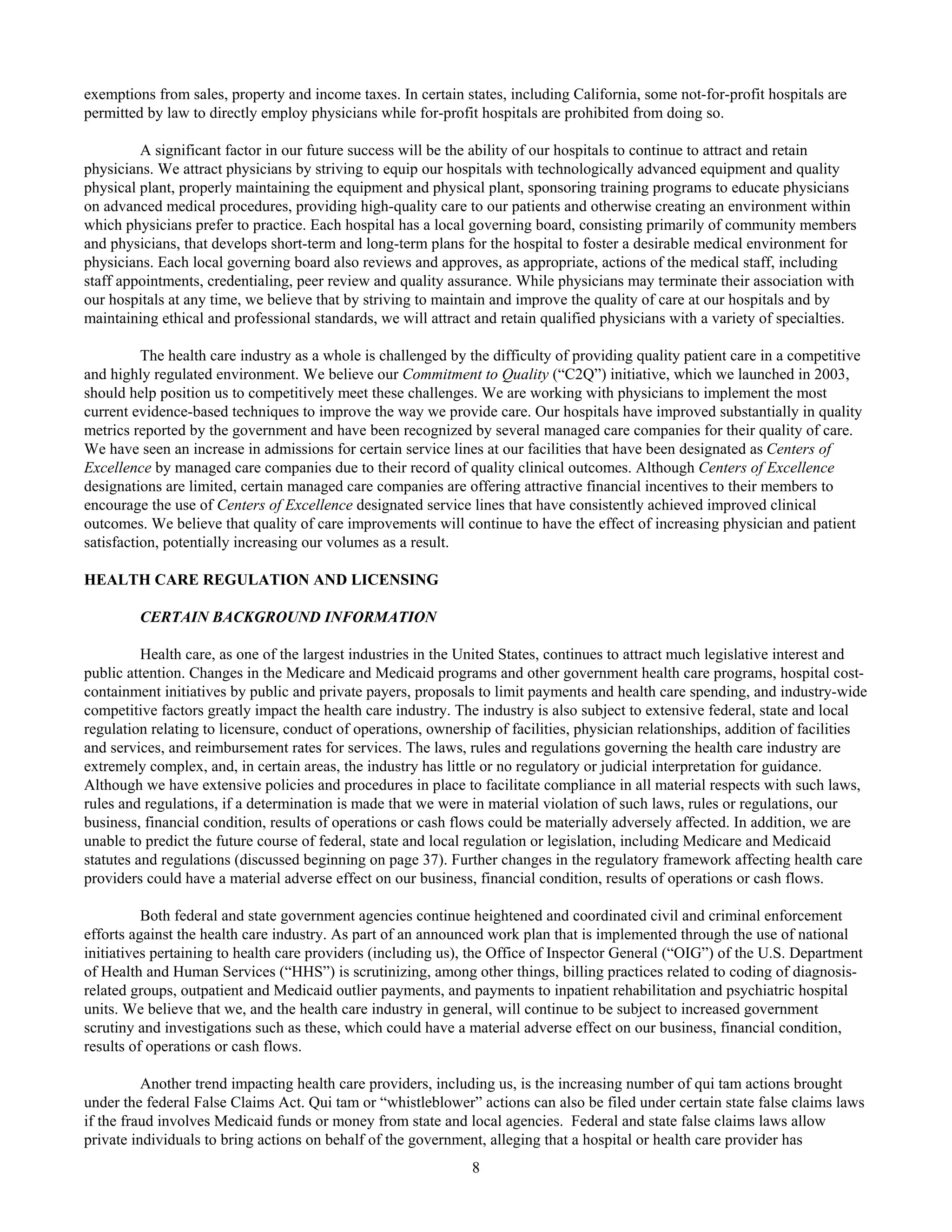 tenet healthcare CY0610KFINAL